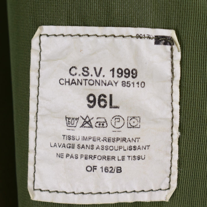 90'S French military genuine camouflage pattern military Gore-Tex parka 96L men's L vintage /eaa343069