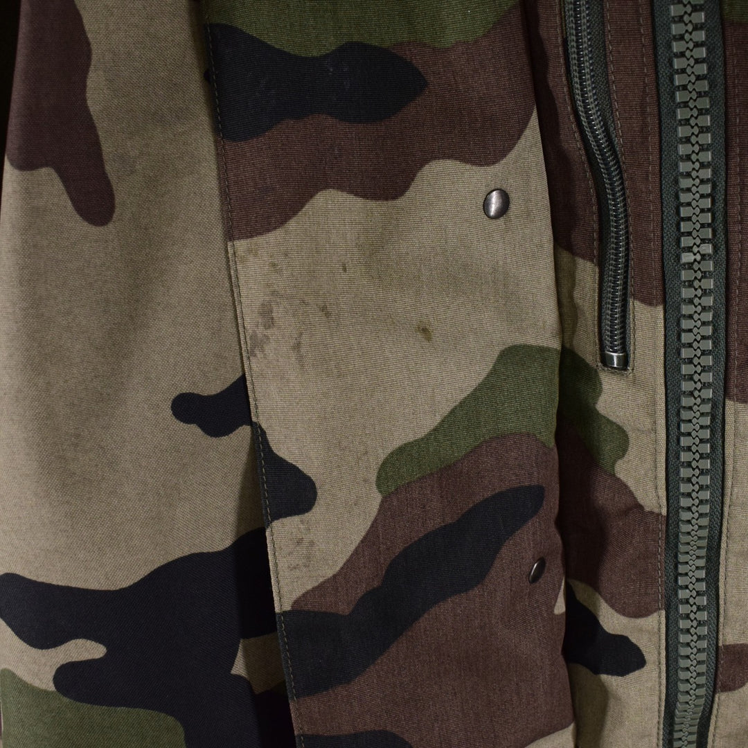 90'S French military genuine camouflage pattern military Gore-Tex parka 96L men's L vintage /eaa343069