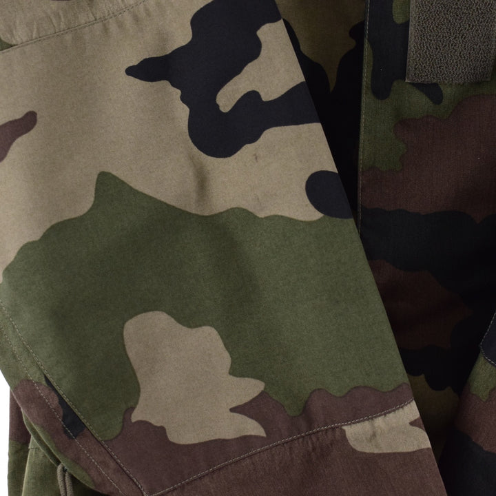 90'S French military genuine camouflage pattern military Gore-Tex parka 96L men's L vintage /eaa343069
