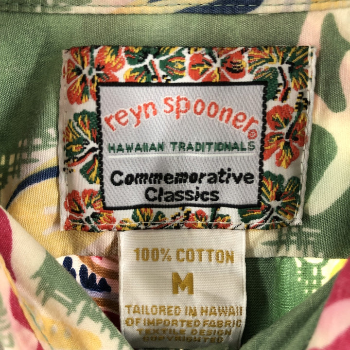 Reyn Spooner COMMEMORATIVE CLASSICS Button-down Hawaiian Aloha Shirt Made in Hawaii Men's L /eaa343132