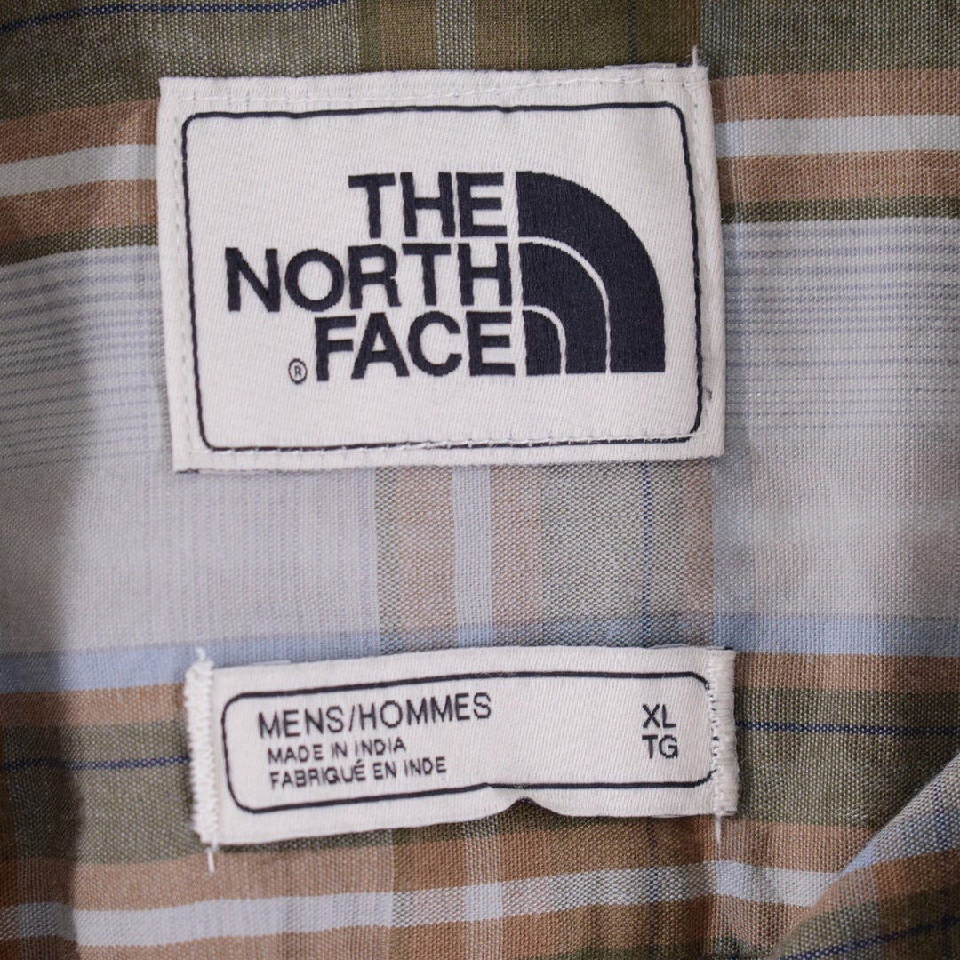 THE NORTH FACE Short Sleeve Check Shirt Men's XL /eaa343165