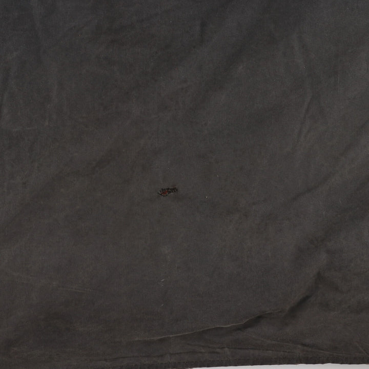 90'S Barbour BORDER Old 3 Warrant Waxed Cotton Oiled Jacket Made in England C46 /eaa343647