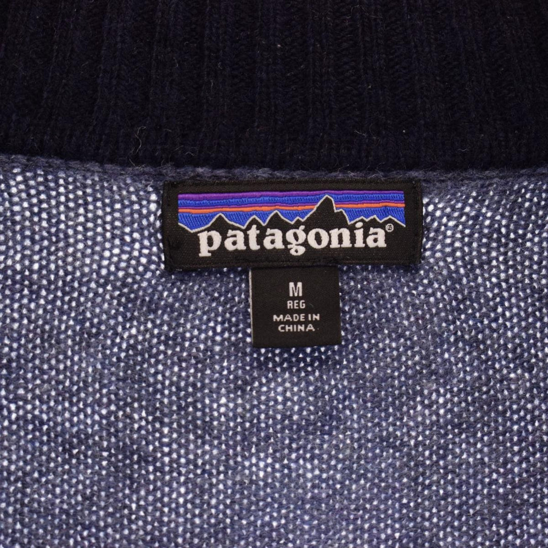 Patagonia Cotton Knit Half Zip Sweater Men's M /eaa344219