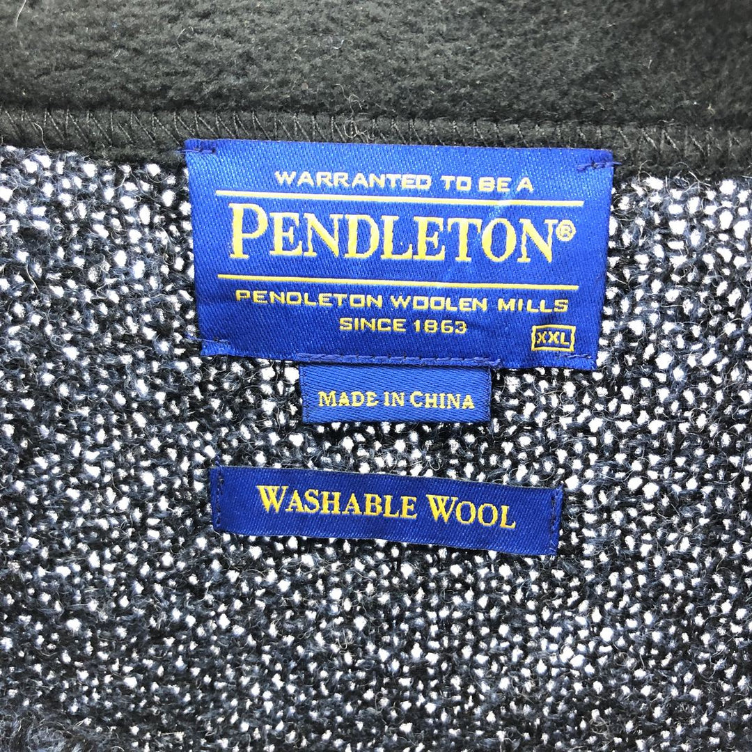 Pendleton Wool Knit Half Zip Sweater Men's XL /eaa344335