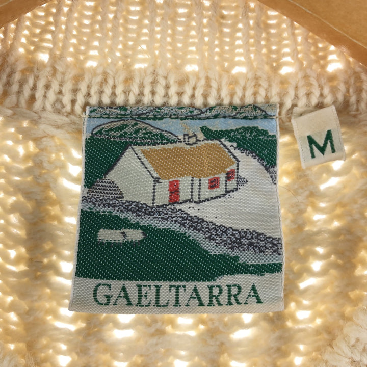 GAELTARRA Fisherman Aran Knit Cardigan Made in Ireland Women's XL /eaa344523