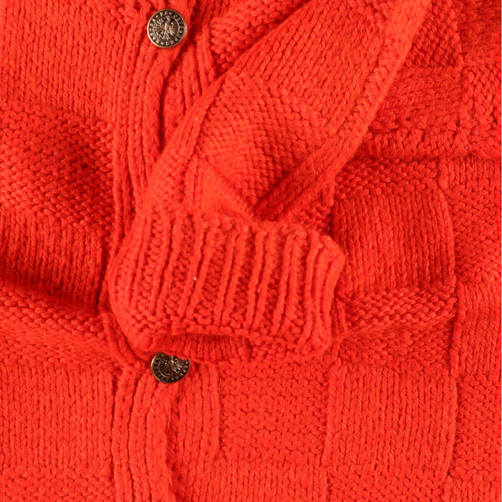 Wool knit cardigan, ladies' XL [Eluru] /eaa344543