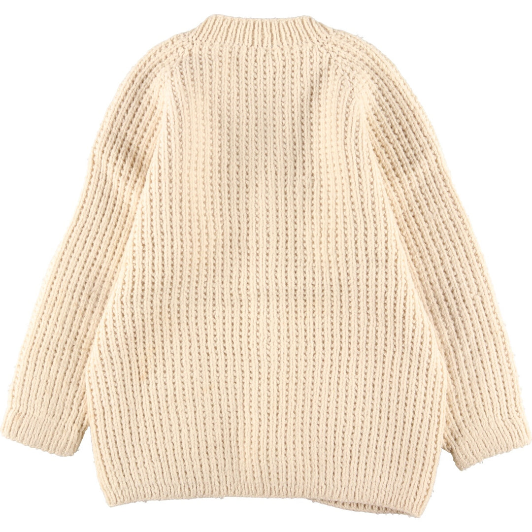 Dorothy Holmes ribbed wool knit cardigan, women's XL /eaa344774