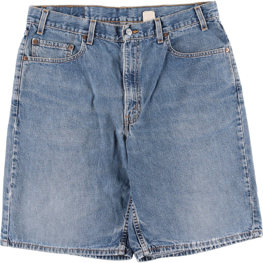 90'S Levi's 550 Relaxed Fit Denim Shorts, Half Pants, Men's, W36, Vintage / eaa345515