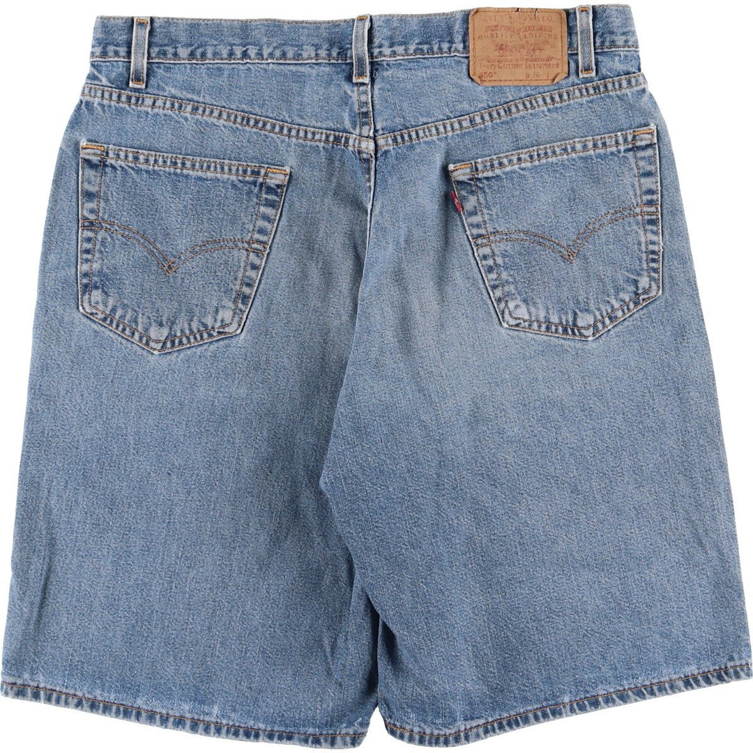 90'S Levi's 550 Relaxed Fit Denim Shorts, Half Pants, Men's, W36, Vintage / eaa345515