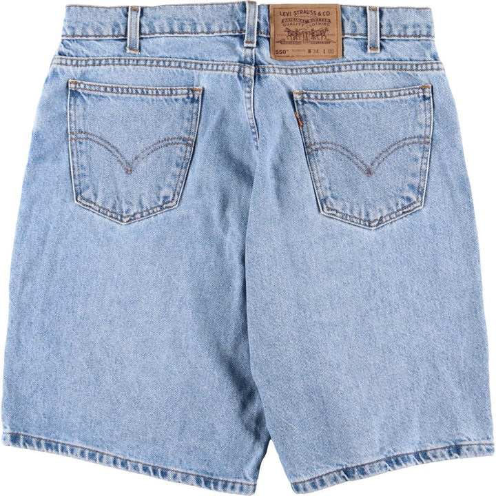 90'S Levi's 550 Relaxed Fit Denim Shorts, Men's, W34, Vintage / eaa345692