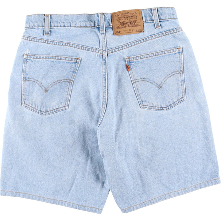 90'S Levi's 550 Relaxed Fit Denim Shorts, Men's, W34, Vintage / eaa345697