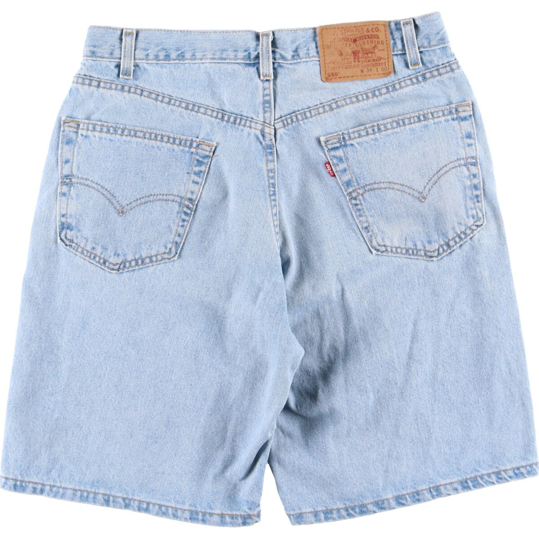 Levi's 550 Relaxed Fit Denim Shorts, Made in USA, Men's, W35 / eaa345699