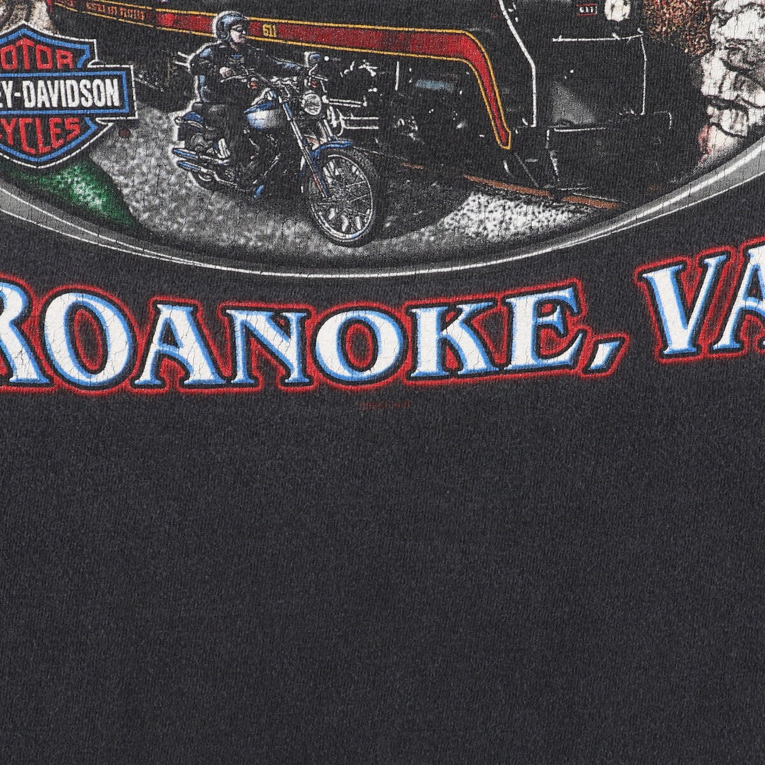 Harley-Davidson Double-sided Print Motorcycle Bike T-Shirt Men's XL /eaa346172