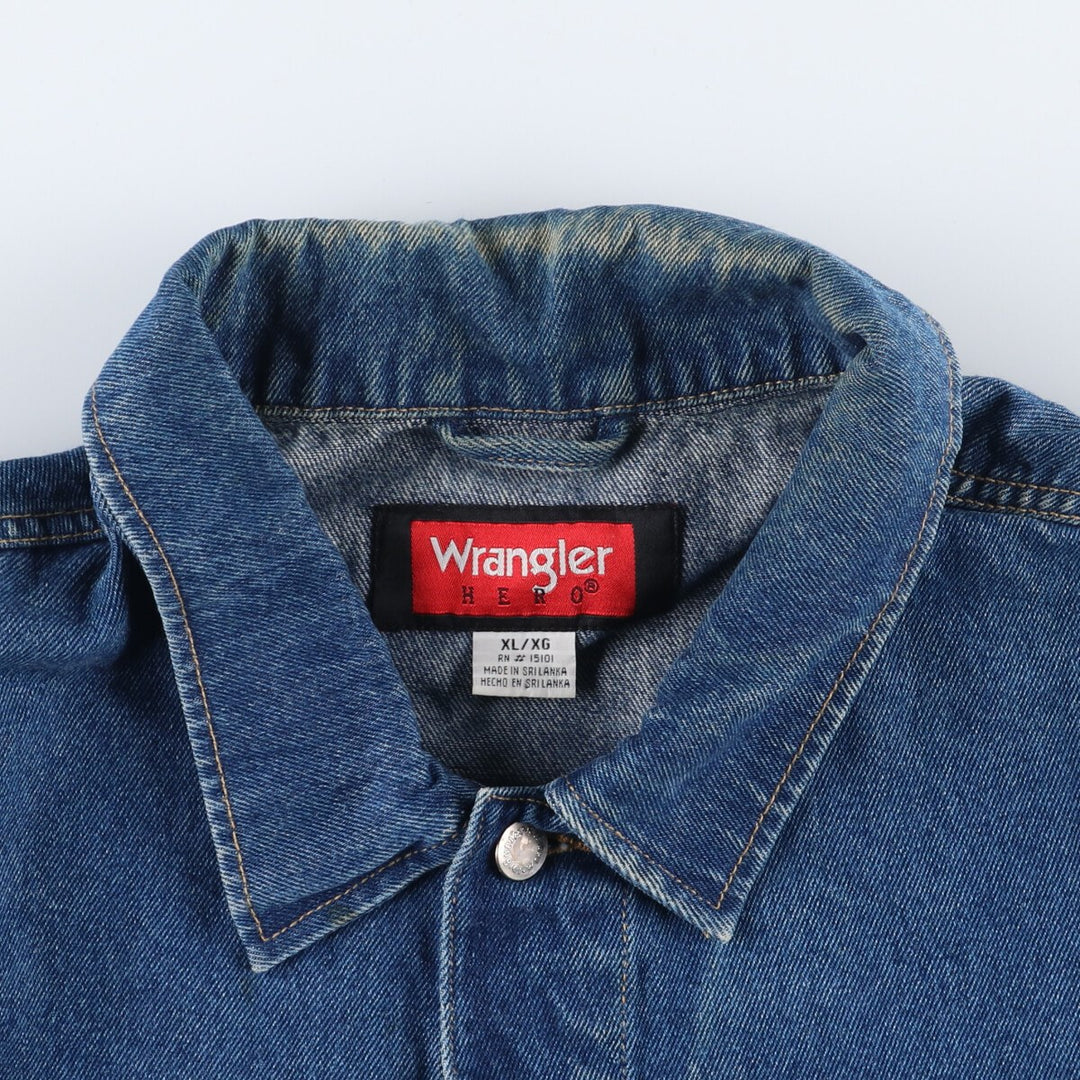 Wrangler HERO Denim Jacket, G-Jean, Men's XL /eaa346228