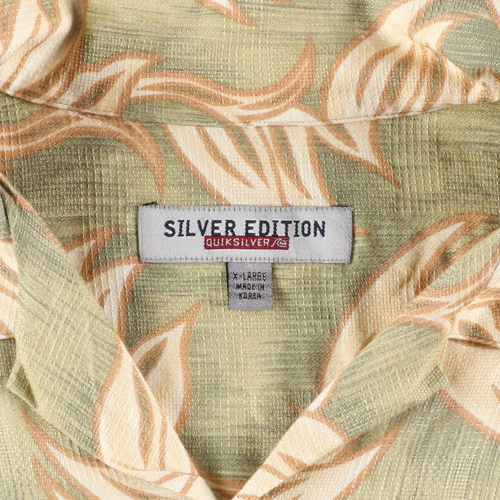 Quiksilver Rayon Hawaiian Aloha Shirt Men's XL /eaa346378