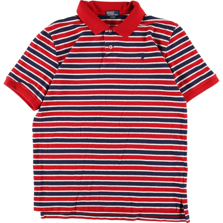 Ralph Lauren POLO by Ralph Lauren Short Sleeve Striped Polo Shirt Women's XL /eaa346571