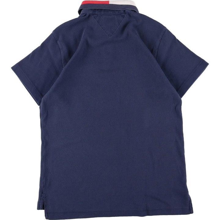 Tommy Hilfiger Short Sleeve Polo Shirt Women's L /eaa346572