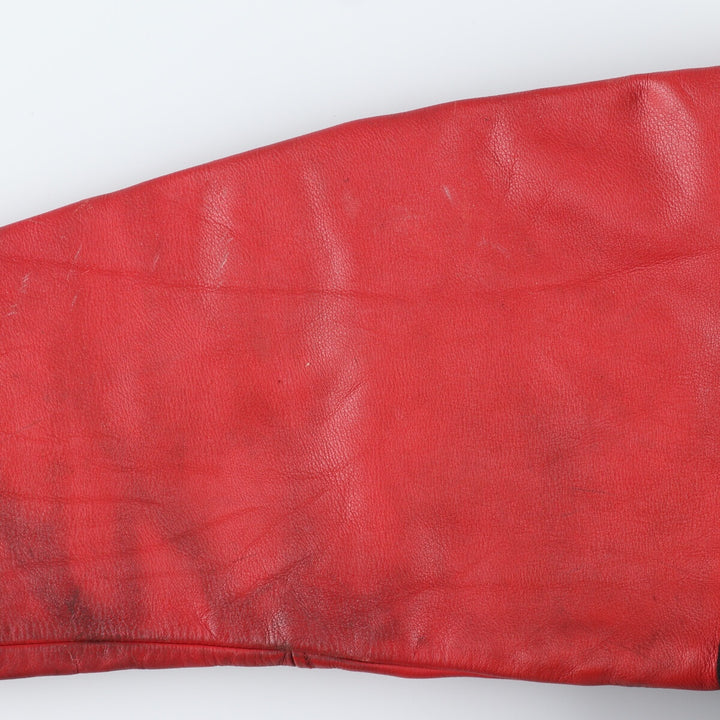 COLDWAVE Leather Sleeve Wool Stadium Jacket Award Jacket Varsity Jacket Men's L /eaa347416