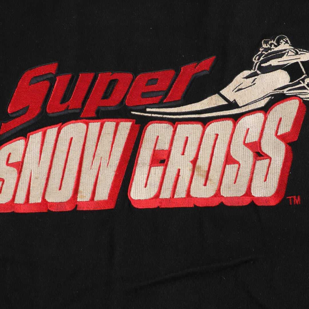 COLDWAVE Leather Sleeve Wool Stadium Jacket Award Jacket Varsity Jacket Men's L /eaa347416