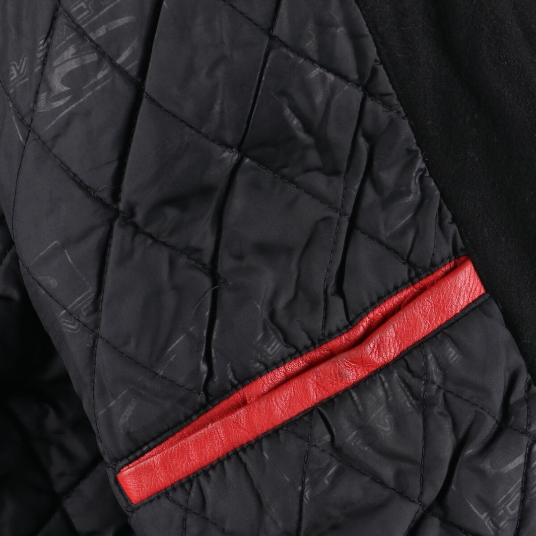 COLDWAVE Leather Sleeve Wool Stadium Jacket Award Jacket Varsity Jacket Men's L /eaa347416