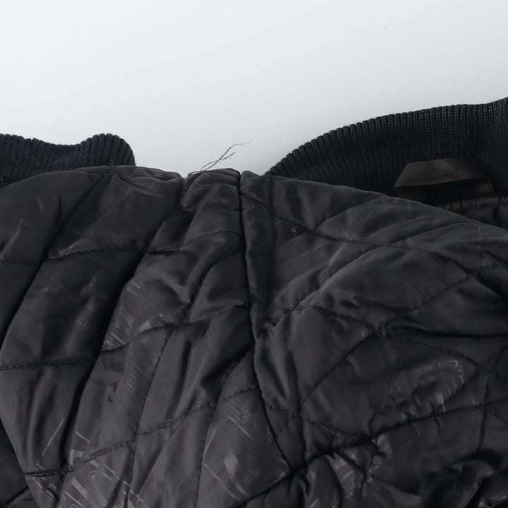 COLDWAVE Leather Sleeve Wool Stadium Jacket Award Jacket Varsity Jacket Men's L /eaa347416