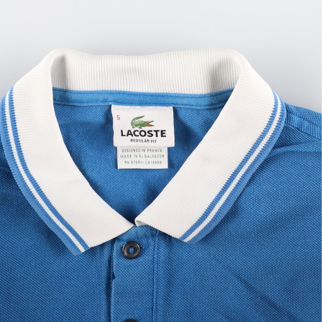 Lacoste LACOSTE short sleeve polo shirt men's M /eaa347844