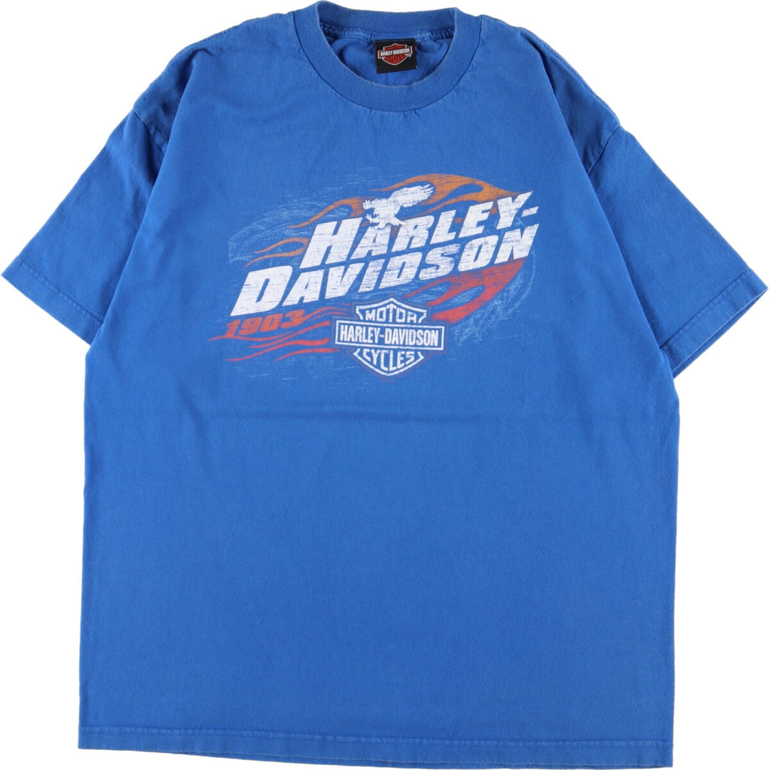 Harley-Davidson Double-sided Print Motorcycle Bike T-Shirt Men's XL /eaa348309