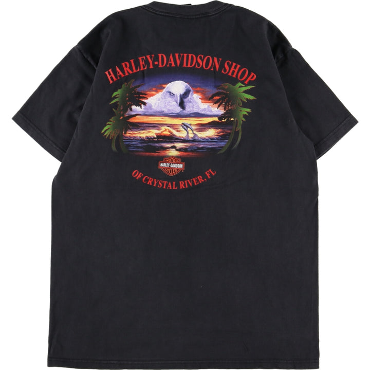 Harley-Davidson Motorcycle Bike T-shirt Men's L /eaa348360