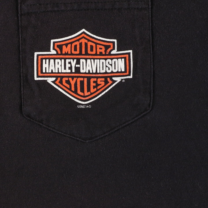 Harley-Davidson Motorcycle Bike T-shirt Made in USA Men's L /eaa348361