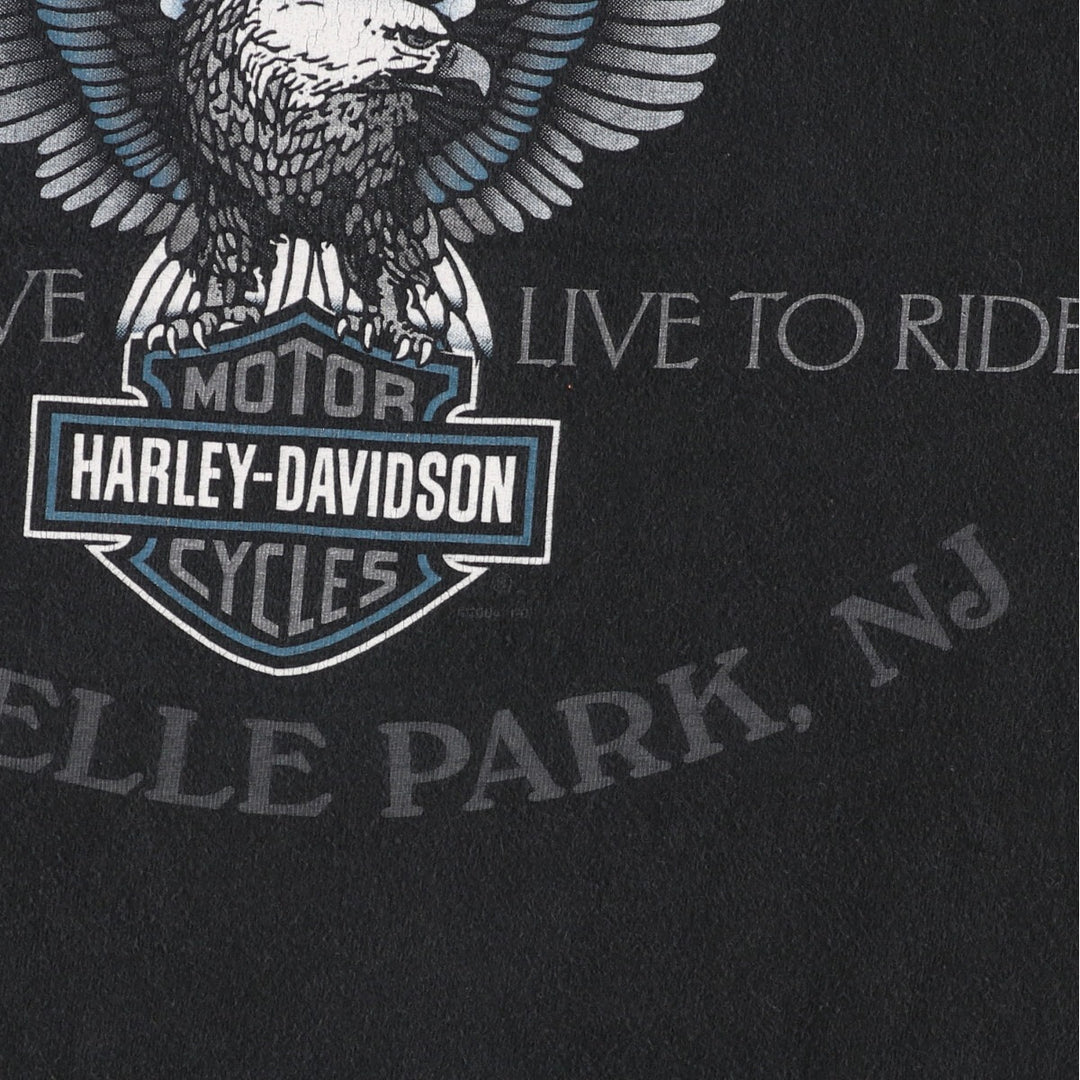 Hanes Harley-Davidson Motorcycle Bike T-shirt Made in USA Men's XL /eaa348371