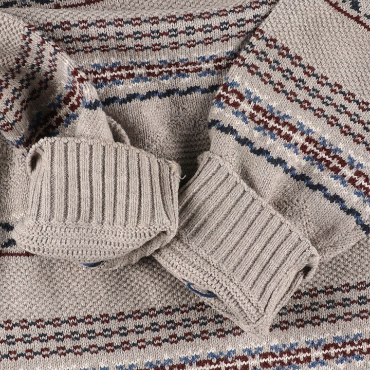 SPRINGFIELD All-over Pattern Acrylic Knit Sweater Men's L /eaa348633