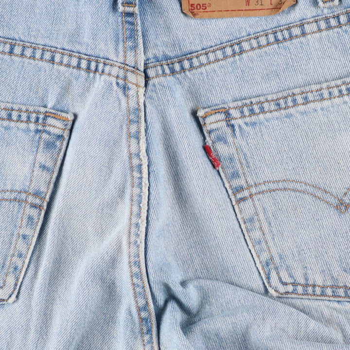 90'S Levi's 505 REGULAR FIT STRAIGHT LEG Tapered Jeans Denim Pants Made in USA Men's W30 Vintage /eaa348760