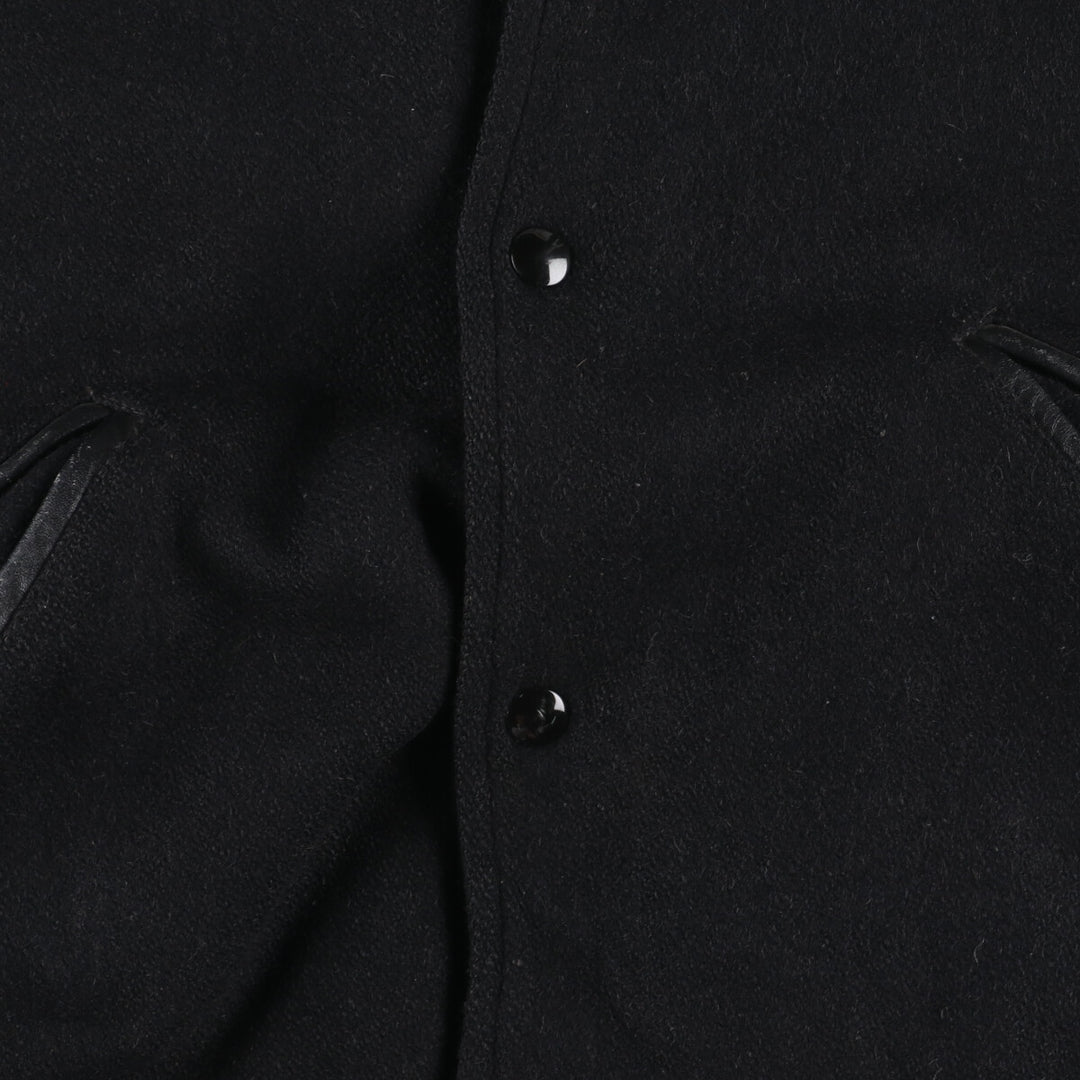 90'S T&M SPORTAWEAR Wool Leather Sleeve Varsity Jacket Award Jacket Varsity Jacket Made in USA Men's L Vintage /eaa348850