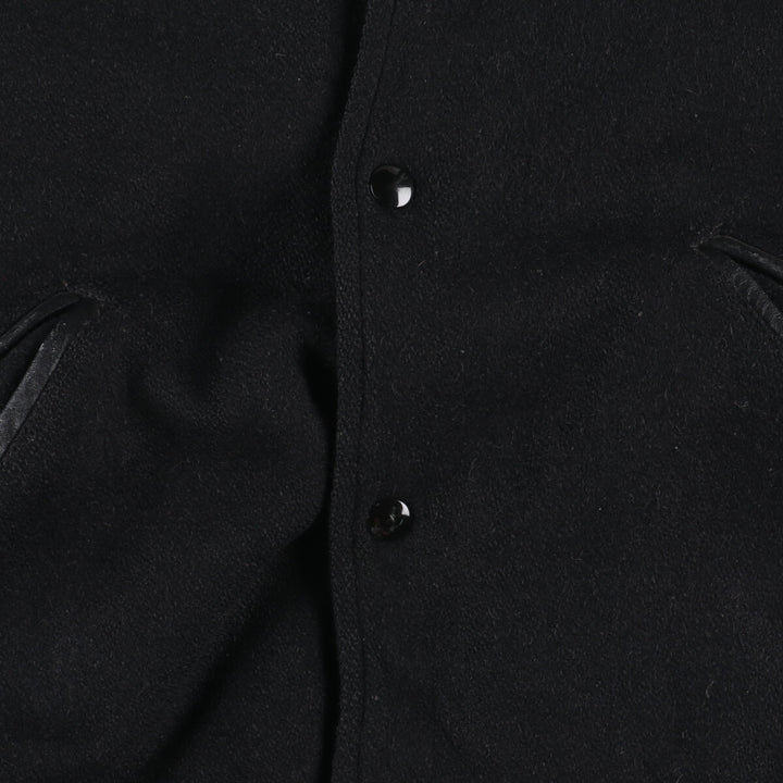 90'S T&M SPORTAWEAR Wool Leather Sleeve Varsity Jacket Award Jacket Varsity Jacket Made in USA Men's L Vintage /eaa348850