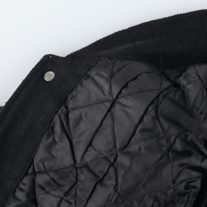 90'S T&M SPORTAWEAR Wool Leather Sleeve Varsity Jacket Award Jacket Varsity Jacket Made in USA Men's L Vintage /eaa348850