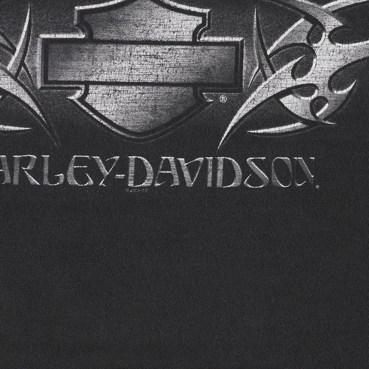 Harley-Davidson Double-sided Print Motorcycle Bike T-Shirt Made in USA Men's XL /eaa348960