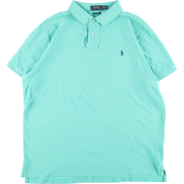 Ralph Lauren POLO RALPH LAUREN CUSTOM SLIM FIT short sleeve polo shirt men's L /eaa349048