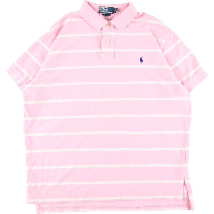 Ralph Lauren Polo by Ralph Lauren CUSTOM FIT Striped Pattern Short Sleeve Polo Shirt Men's XL /eaa349053