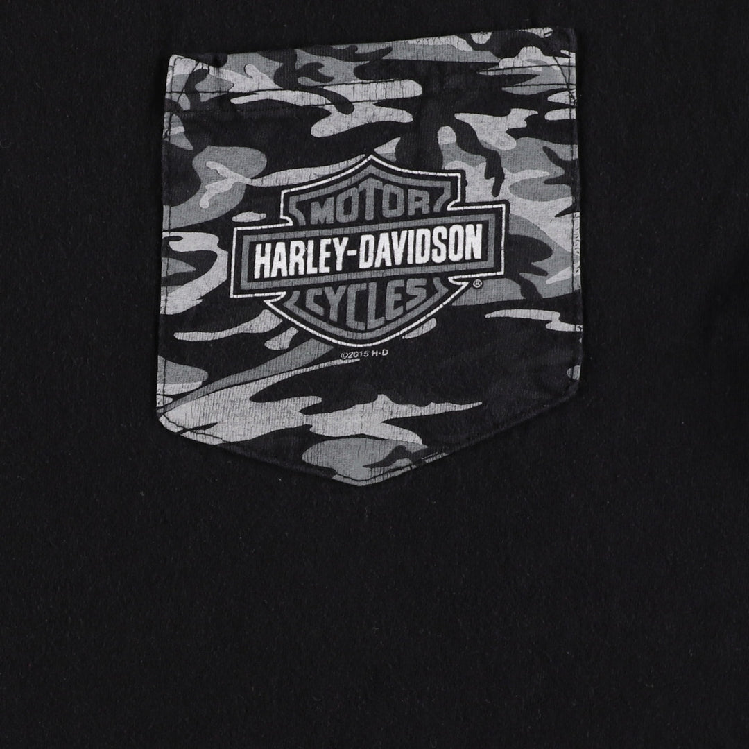 Harley-Davidson Double-sided Print Motorcycle Bike T-Shirt Men's XL /eaa349154