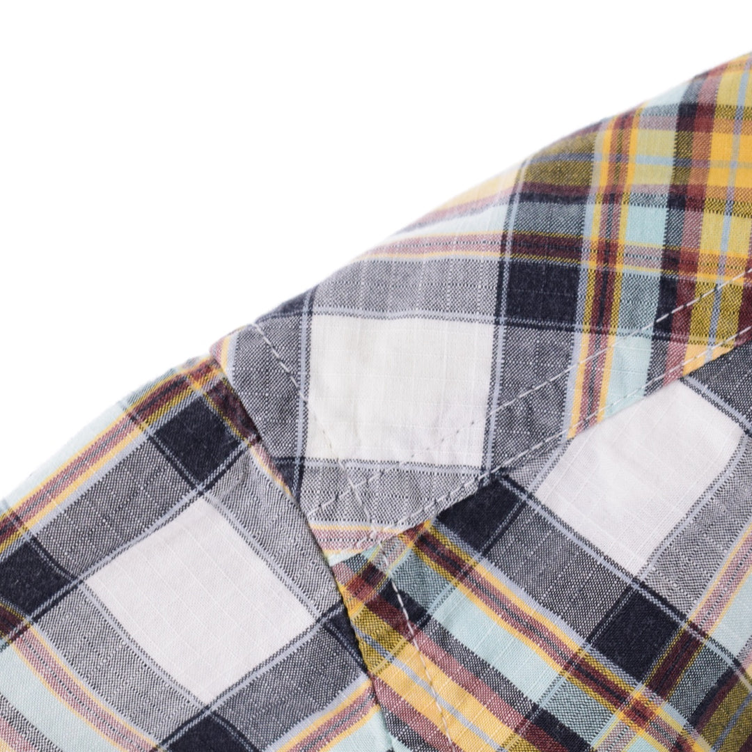 Patagonia ORGANIC COTTON 52221SP12 short sleeve check shirt, men's XL, made in 2012 /eaa349375