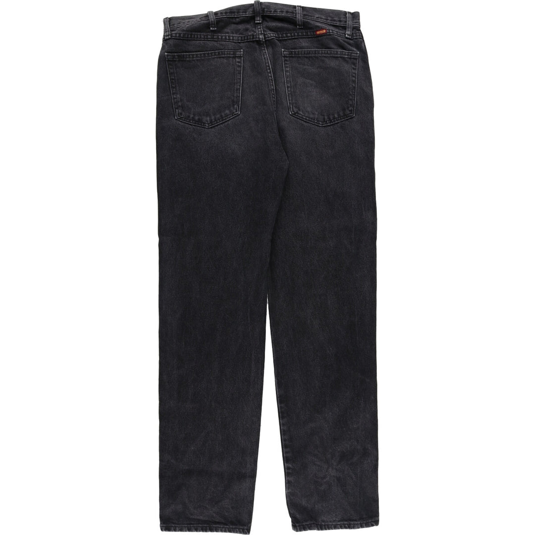 RUSTLER Black Jeans Straight Denim Pants Men's w35 /eaa349383