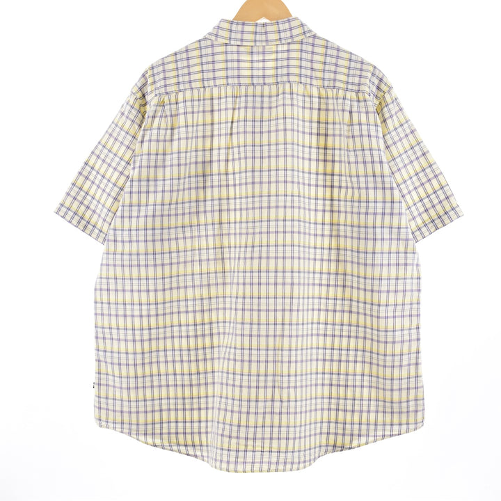 NAUTICA Short Sleeve Check Shirt Men's XXL /eaa349392