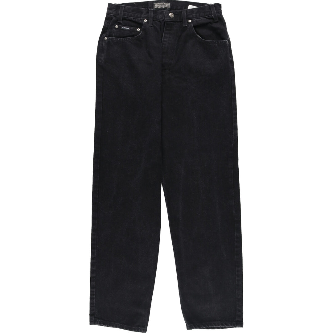 SONOMA Black Jeans Straight Denim Pants Men's W30 / eaa349780