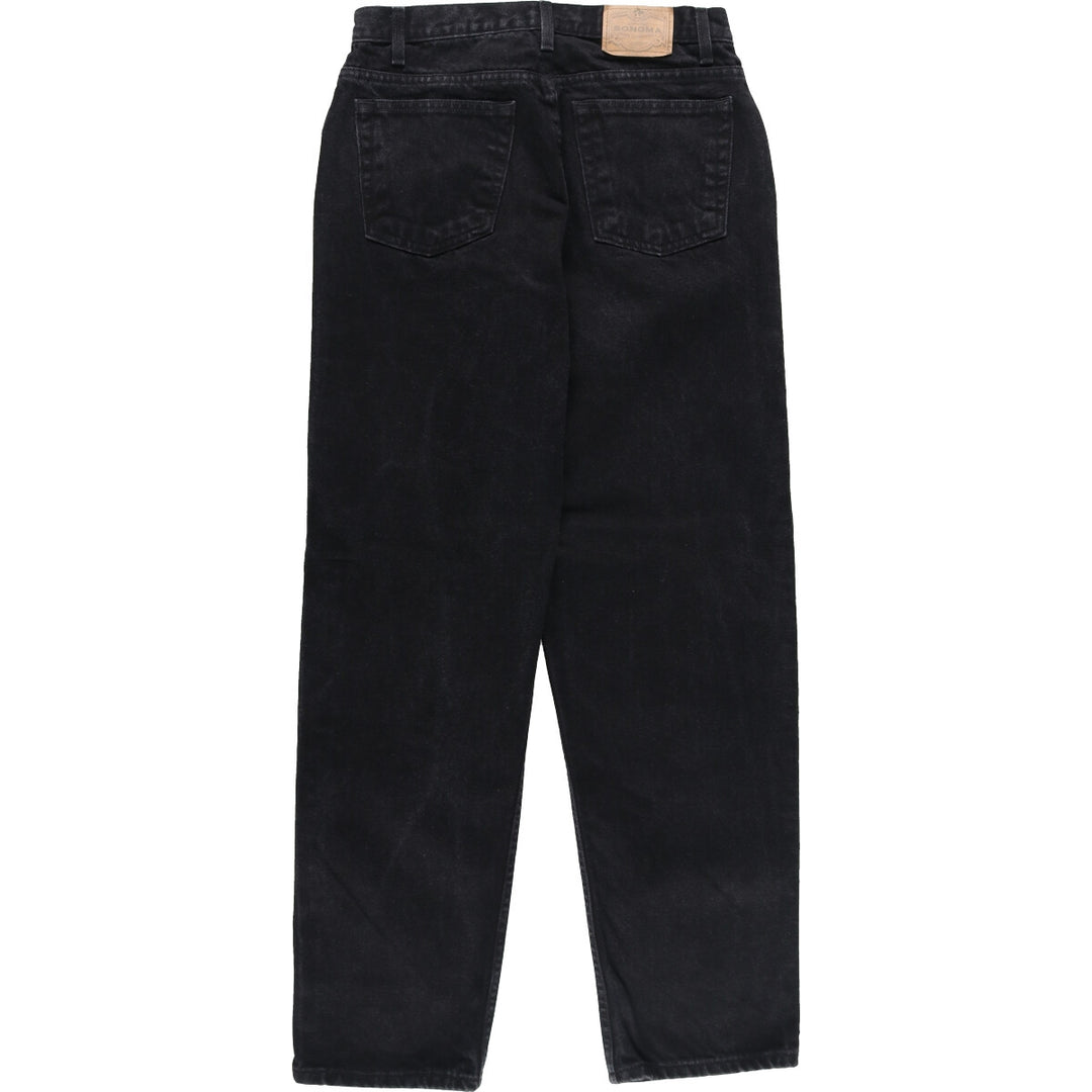 SONOMA Black Jeans Straight Denim Pants Men's W30 / eaa349780