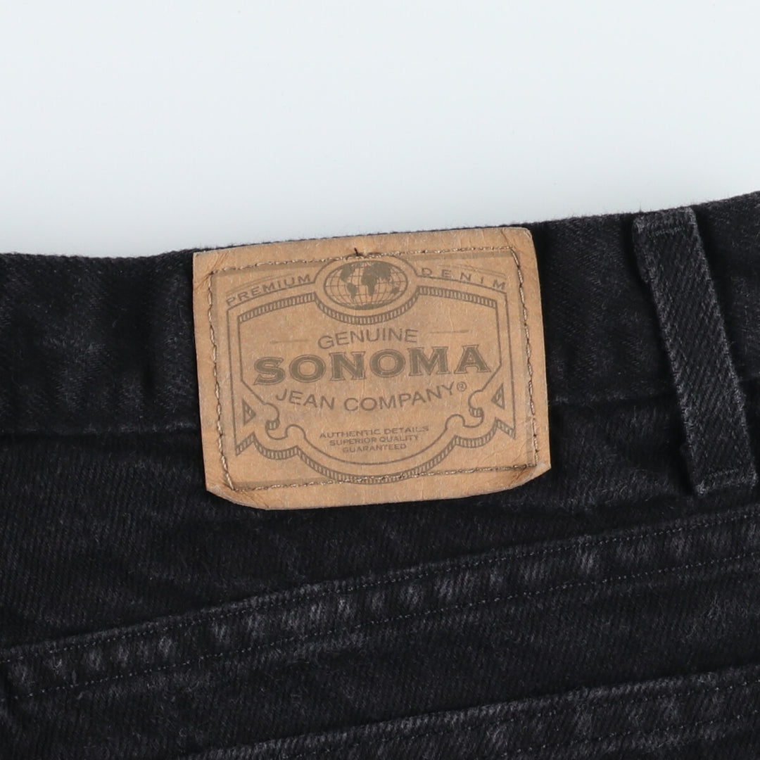 SONOMA Black Jeans Straight Denim Pants Men's W30 / eaa349780