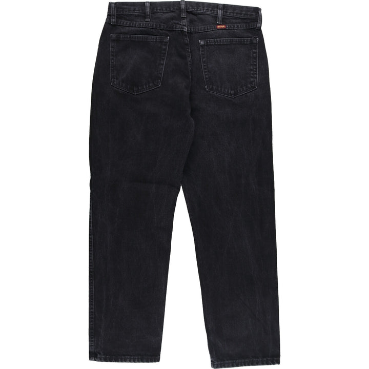 RUSTLER Black Jeans Straight Denim Pants Men's w35 /eaa349782