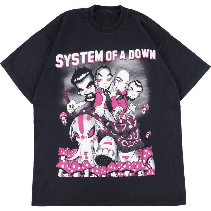 SYSTEM OF A DOWN Band T-shirt, Band Tee, Men's M /eaa349874