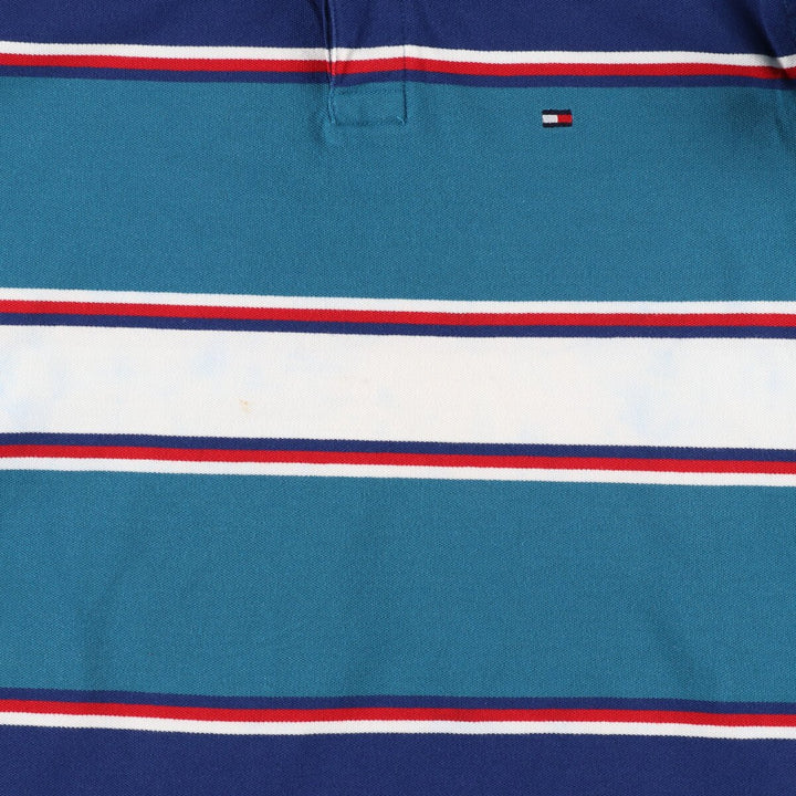 Tommy Hilfiger CUSTOM FIT short sleeve striped polo shirt for men S /eaa350053