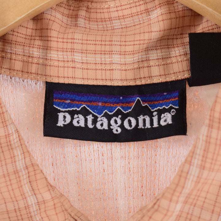 Patagonia 2003 82001 Stainless Steel 2003 Short Sleeve Check Shirt Box Shirt Men's L /eaa350111