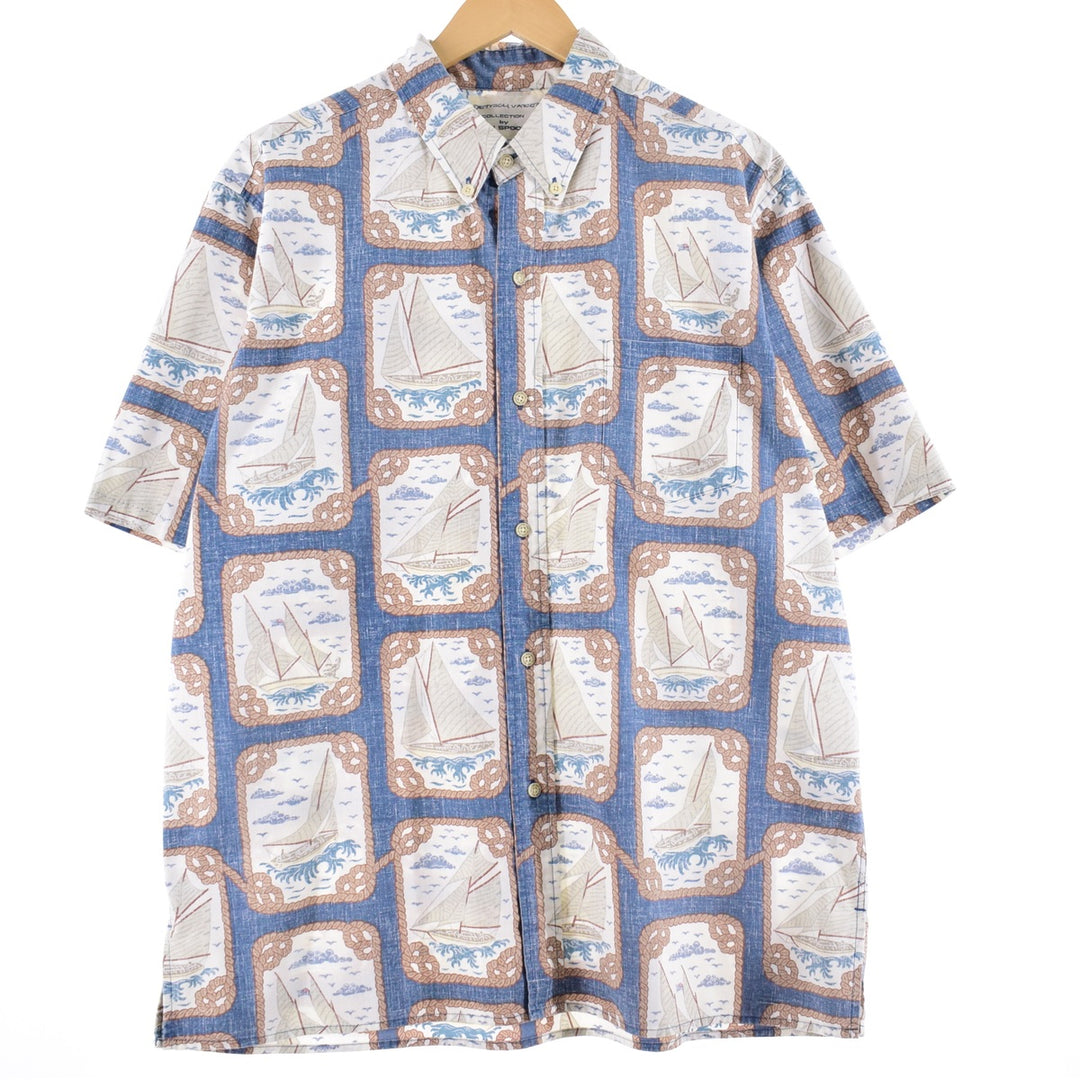 Reyn Spooner DIETRICH VAREZ COLLECTION All-over Print Button-Down Hawaiian Aloha Shirt Men's XL /eaa350145